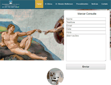 Tablet Screenshot of moiseswolfenson.com.br